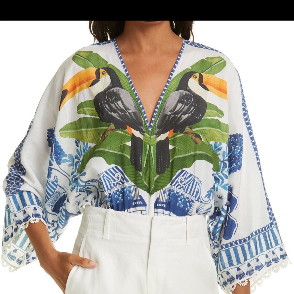 Farm Rio NWT Size Small Ancient Garden Bodysuit